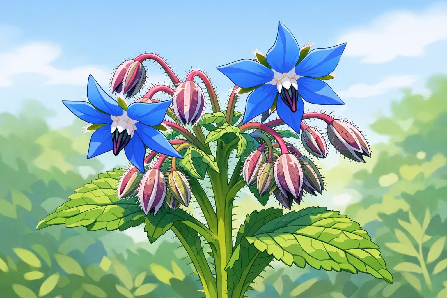 Borage view 2