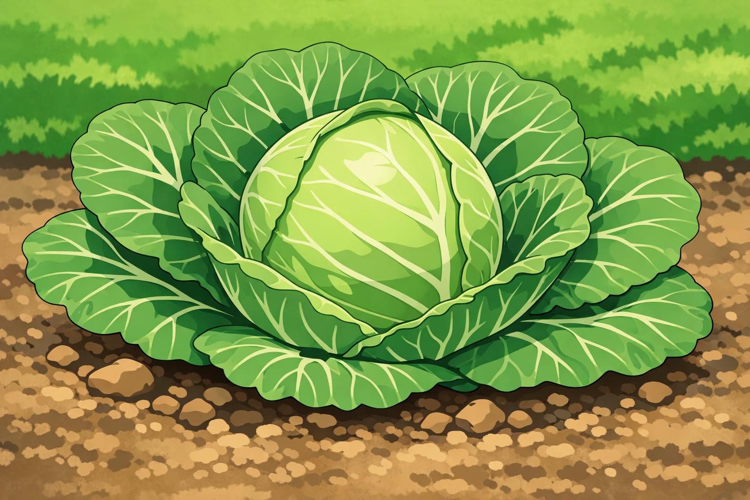 Cabbage view 2