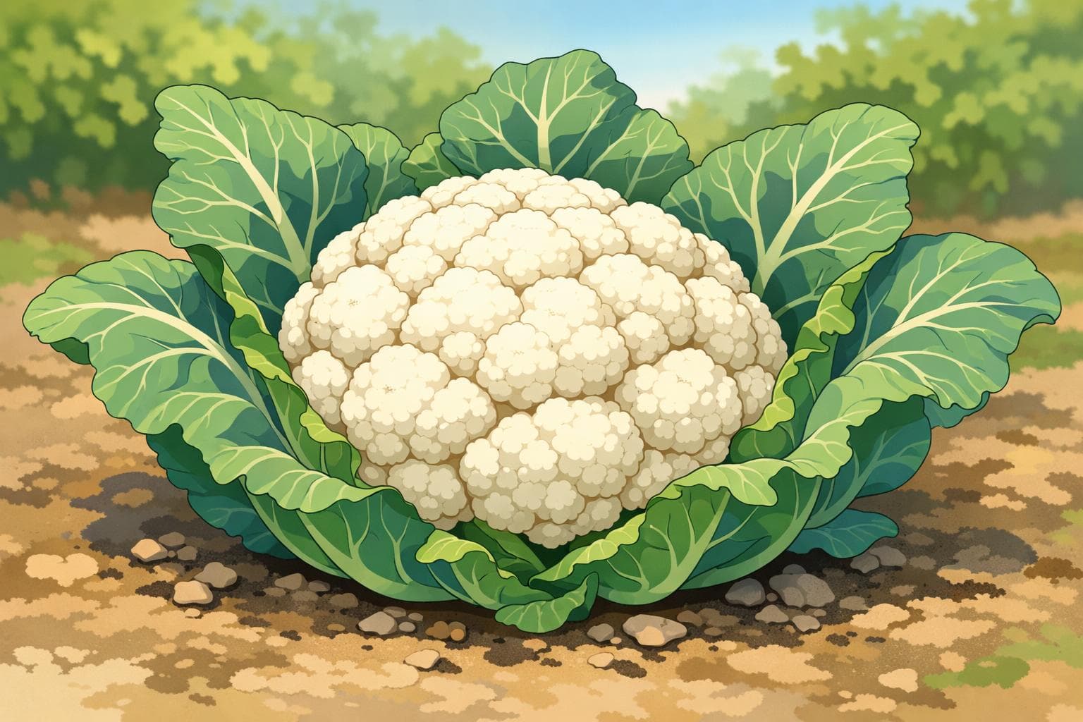 Cauliflower view 2