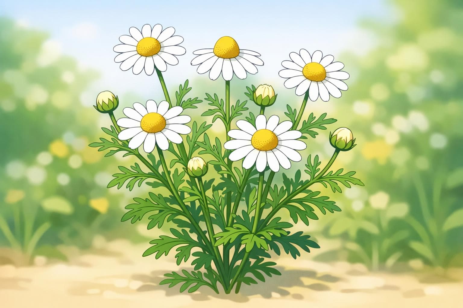 Chamomile view 2