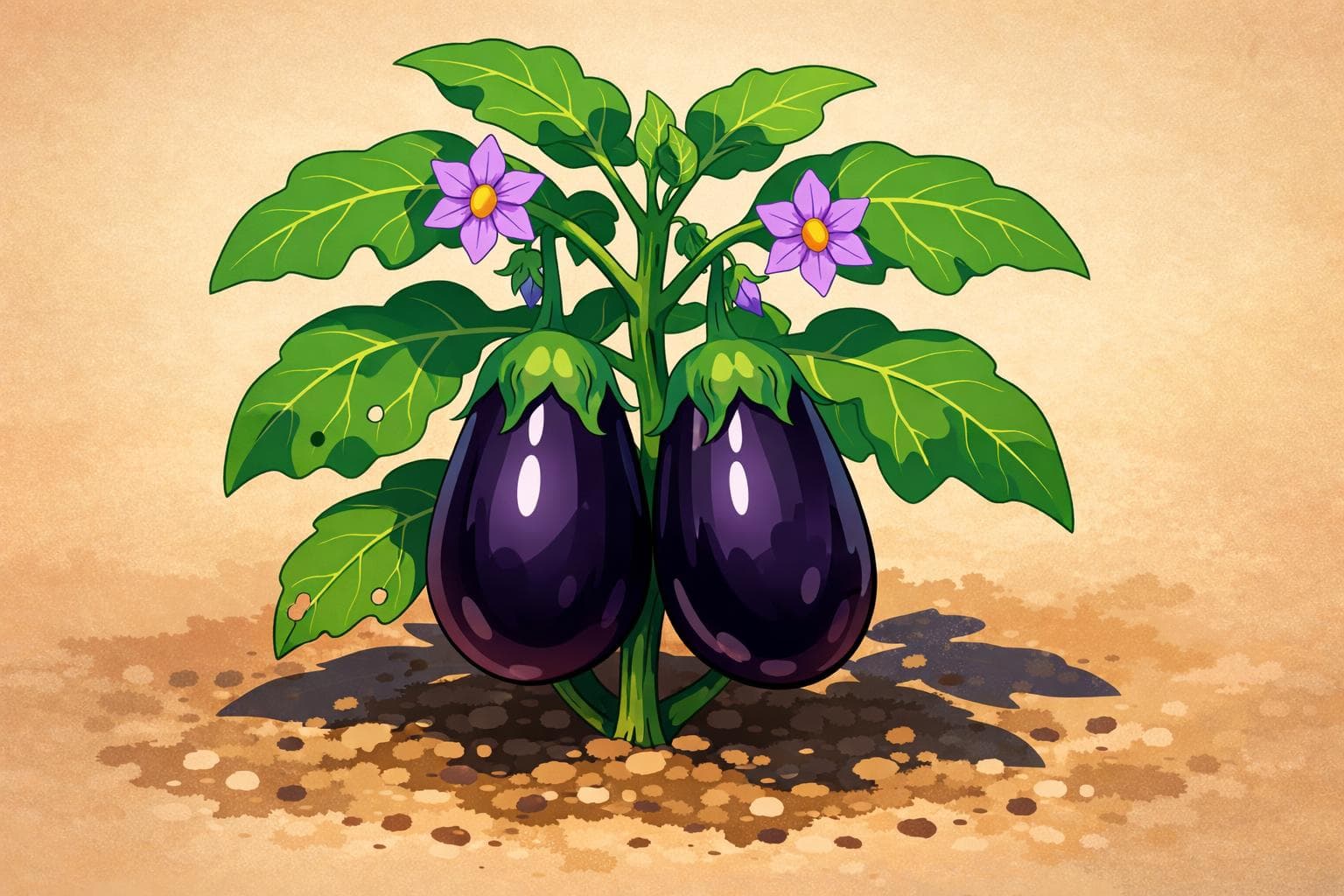 Eggplant view 2