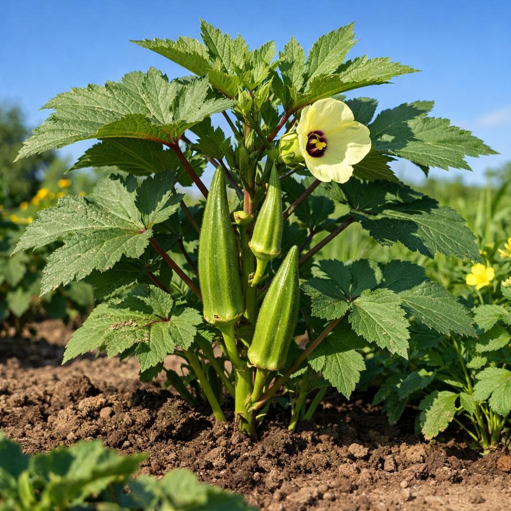 Okra seeds