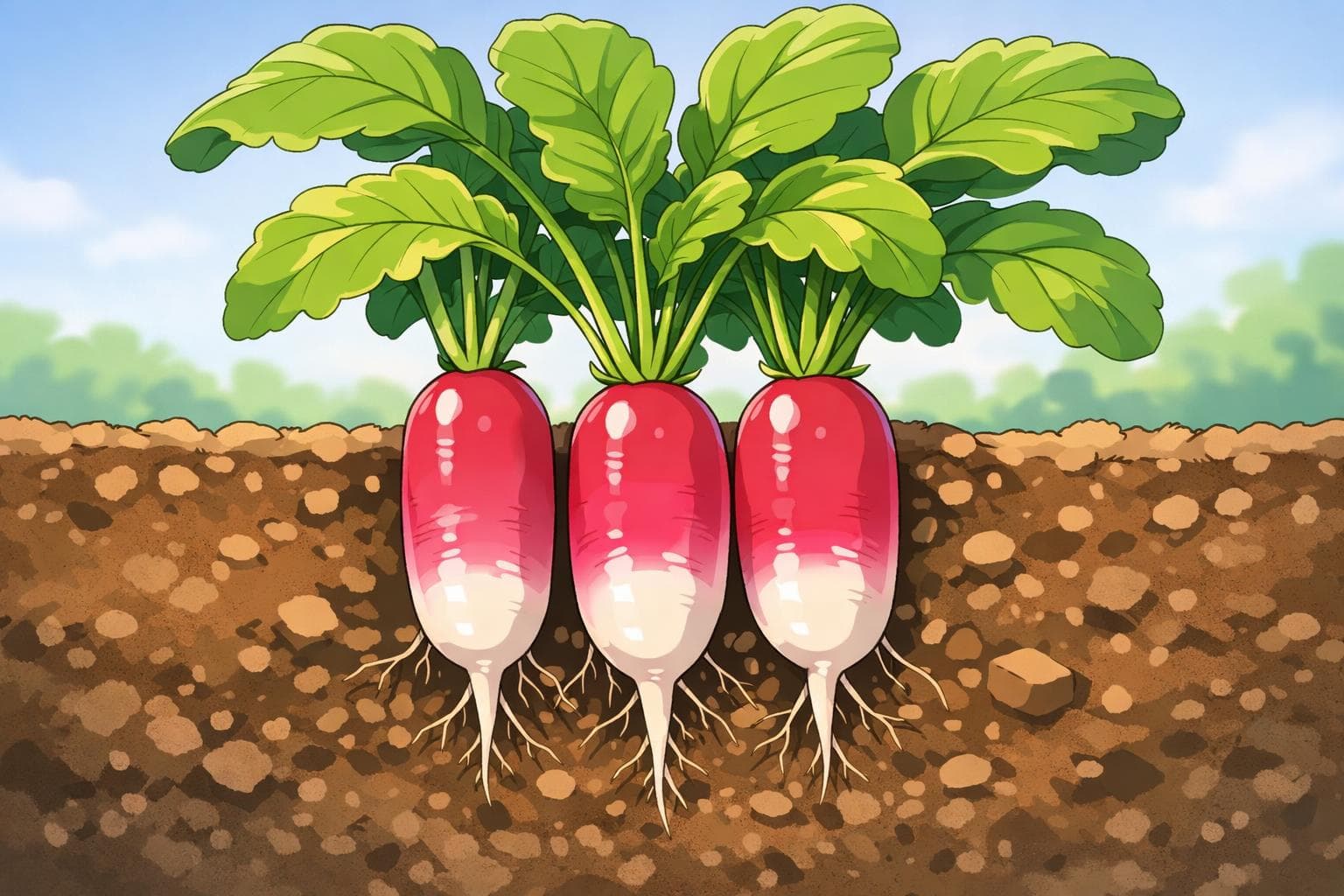 Radish view 2