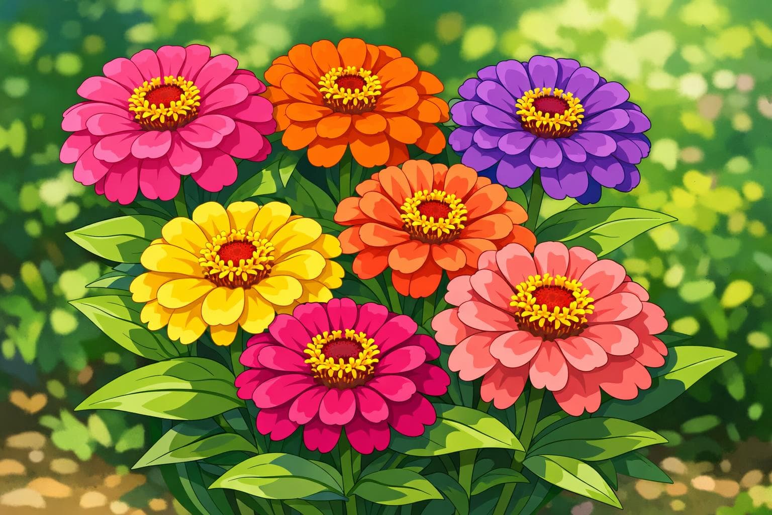 Zinnia view 2
