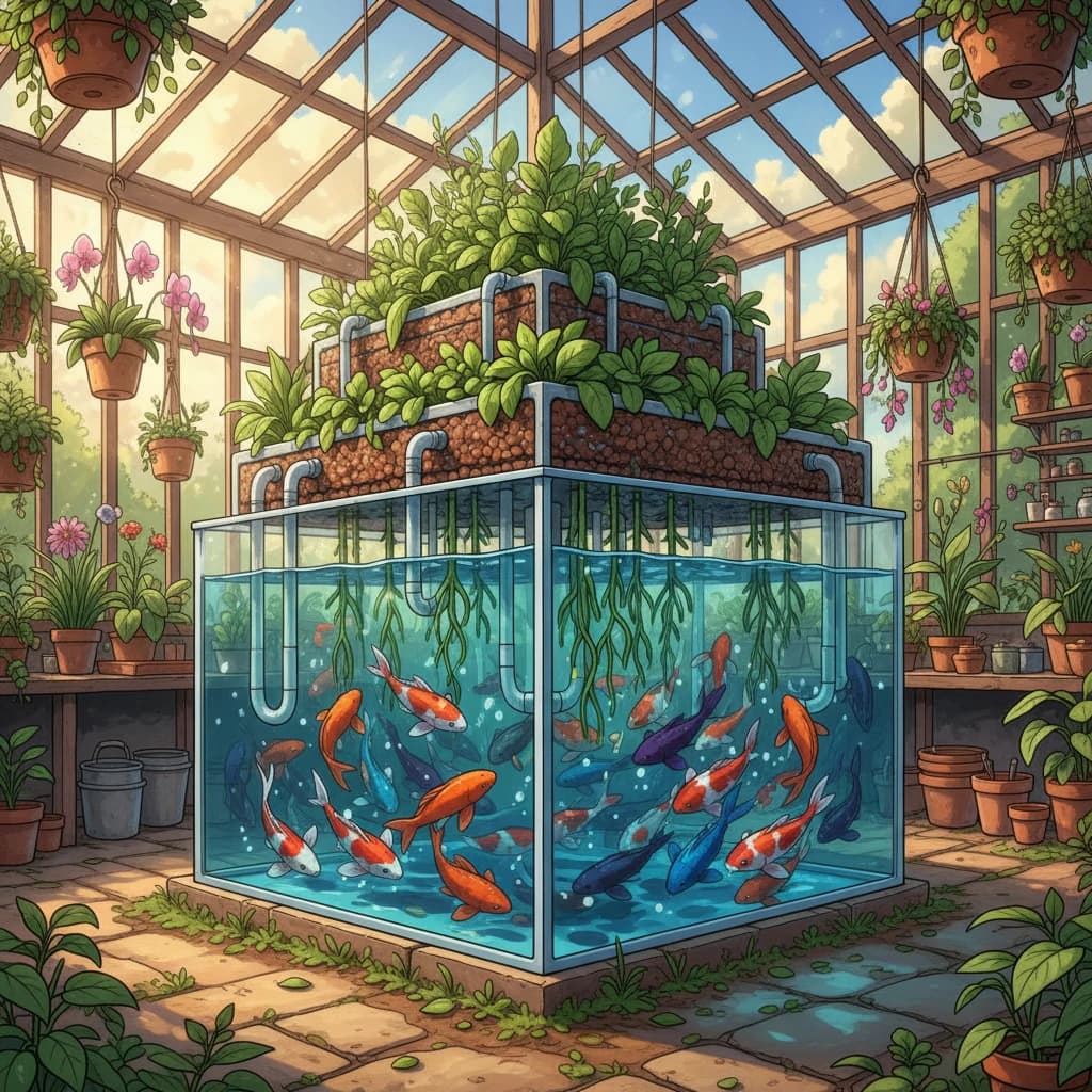 Aquaponics — Fish and Plants Working Together