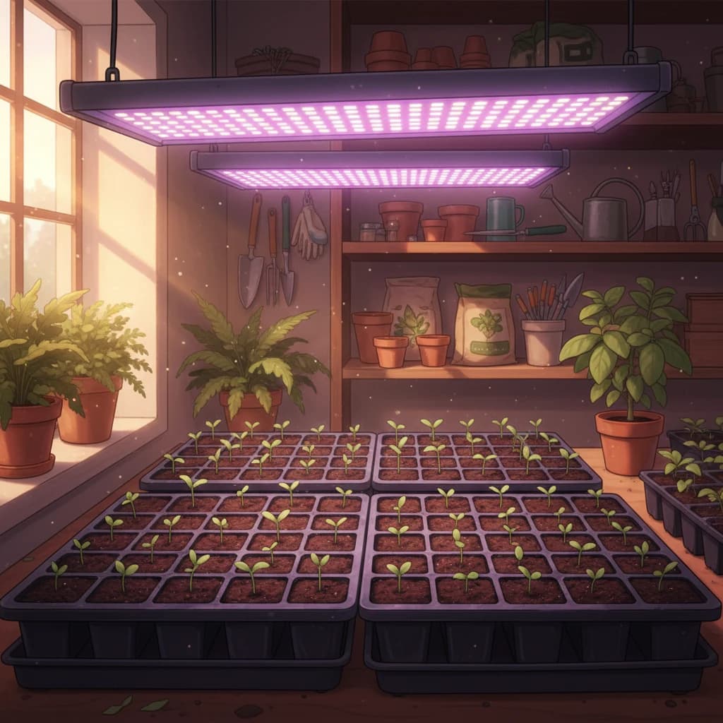 Starting Seeds Indoors