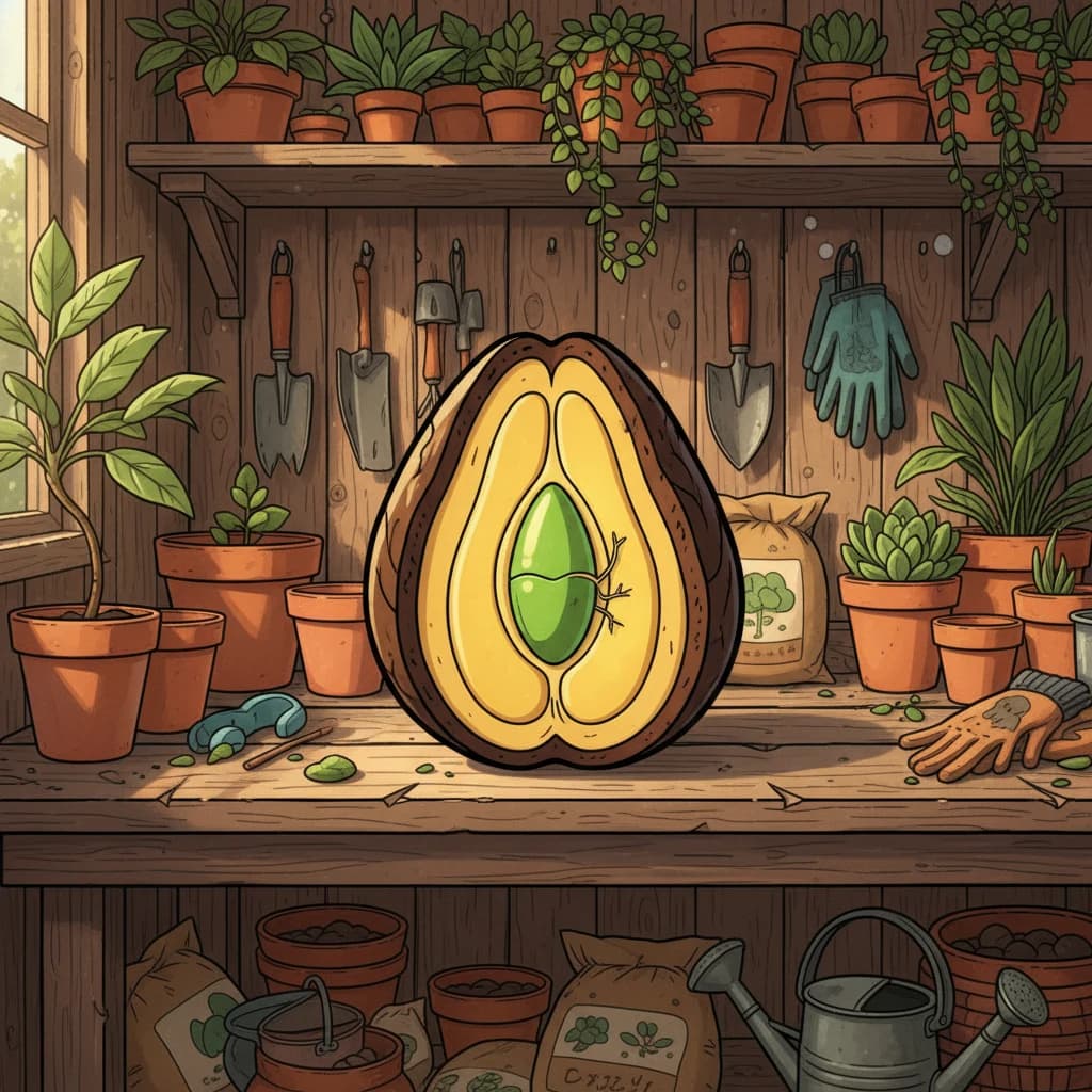 The three parts of a seed — embryo, endosperm, and seed coat