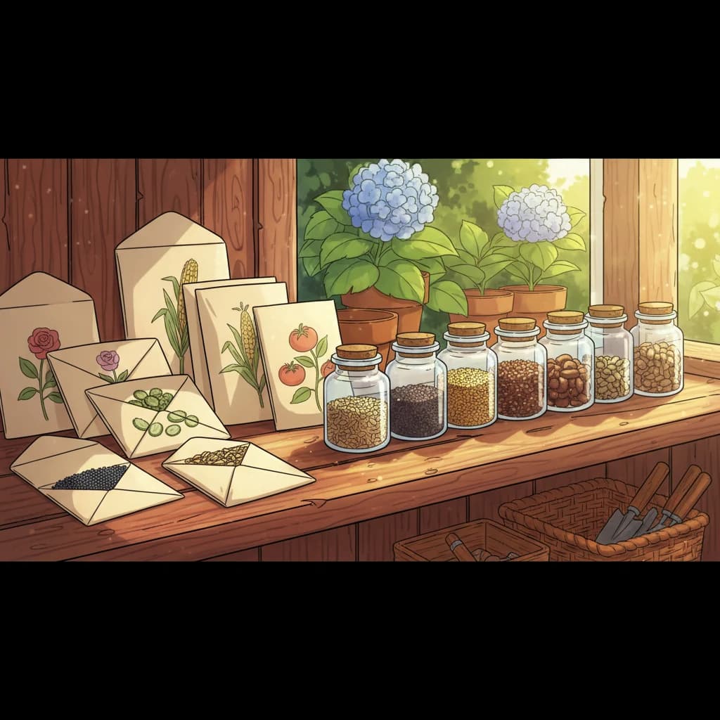 How to store seeds properly — cool, dry, and dark