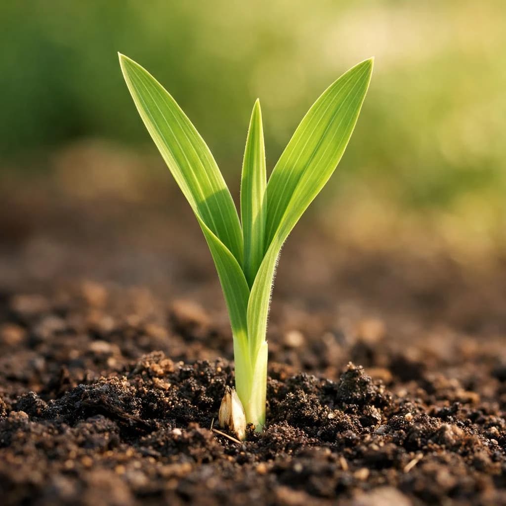 Barley seedling