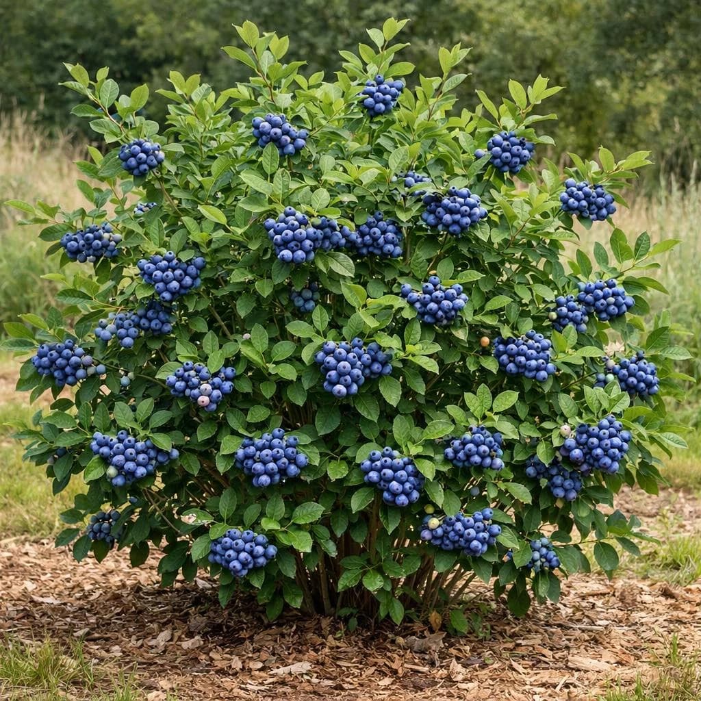Blueberry mature
