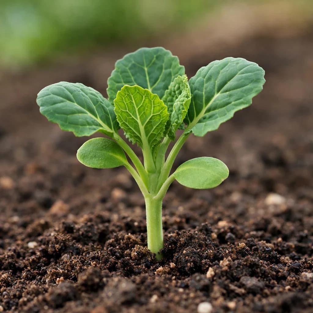 Brussels Sprouts seedling
