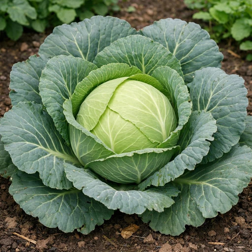 Cabbage mature