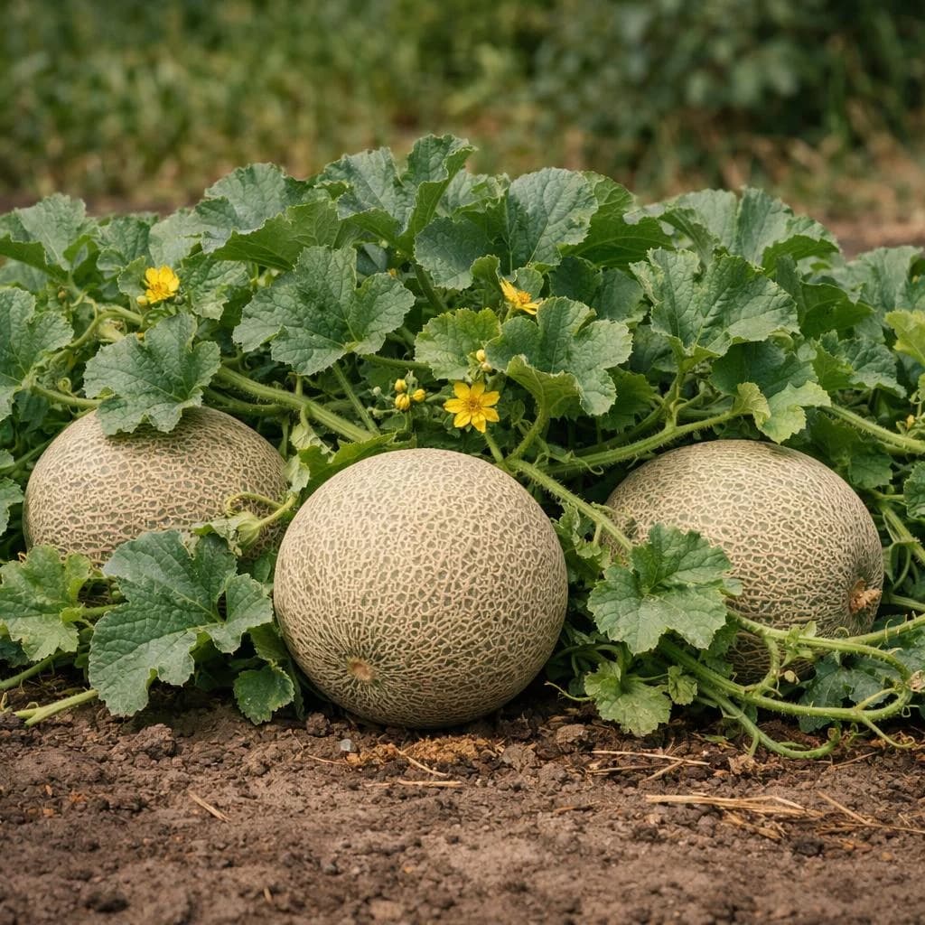 Cantaloupe mature