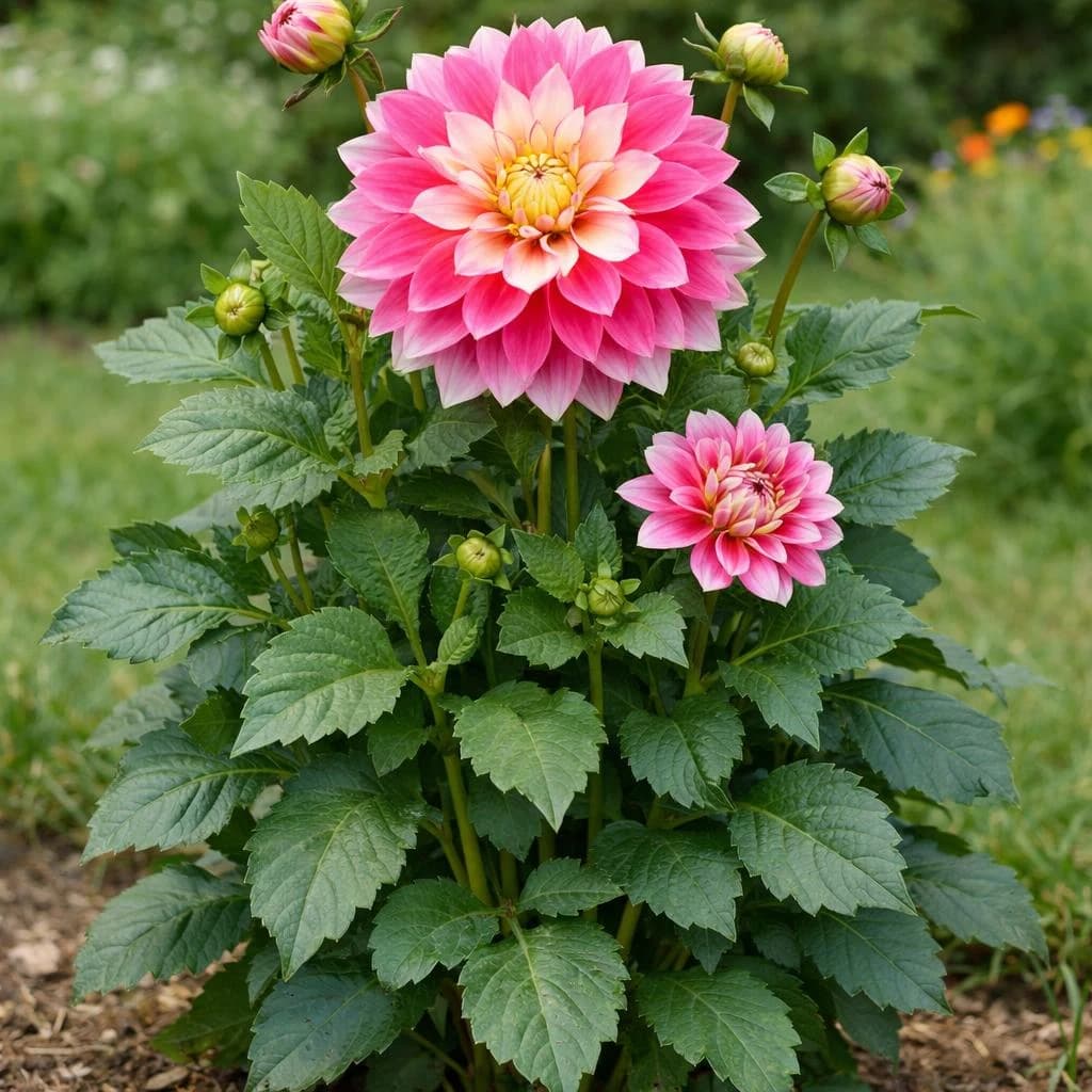 Dahlia mature