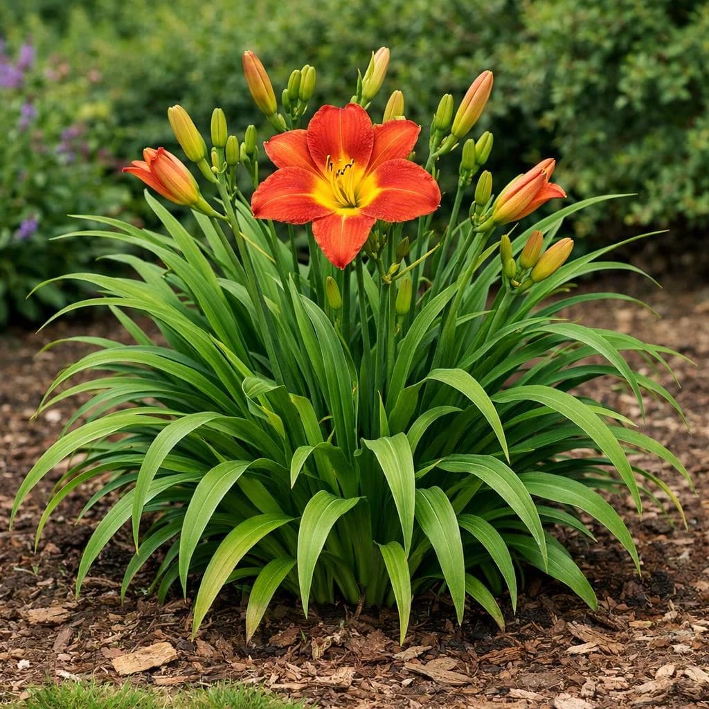 Daylily mature