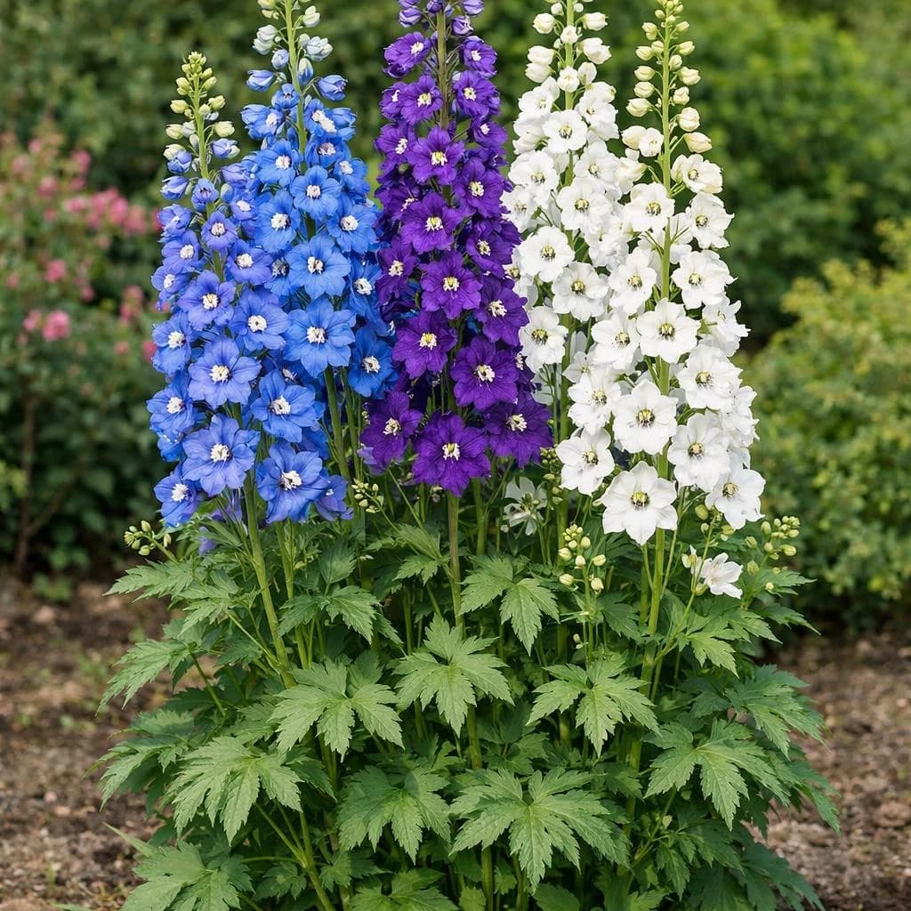 Delphinium mature