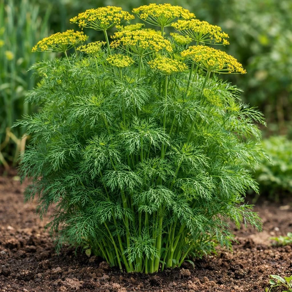 Dill mature