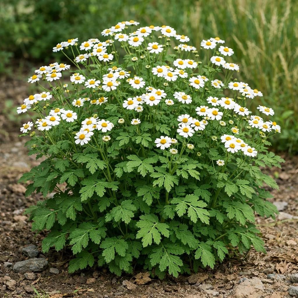 Feverfew mature