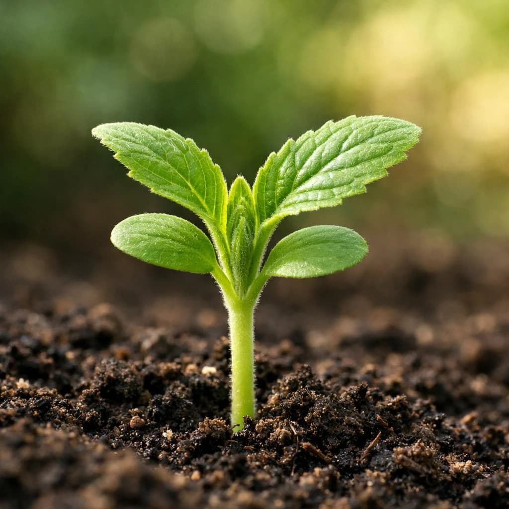 Gerbera seedling