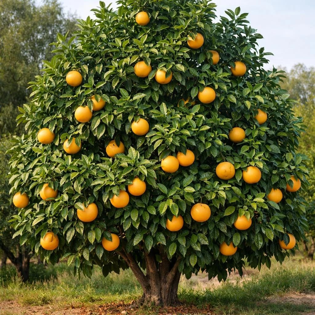 Grapefruit mature