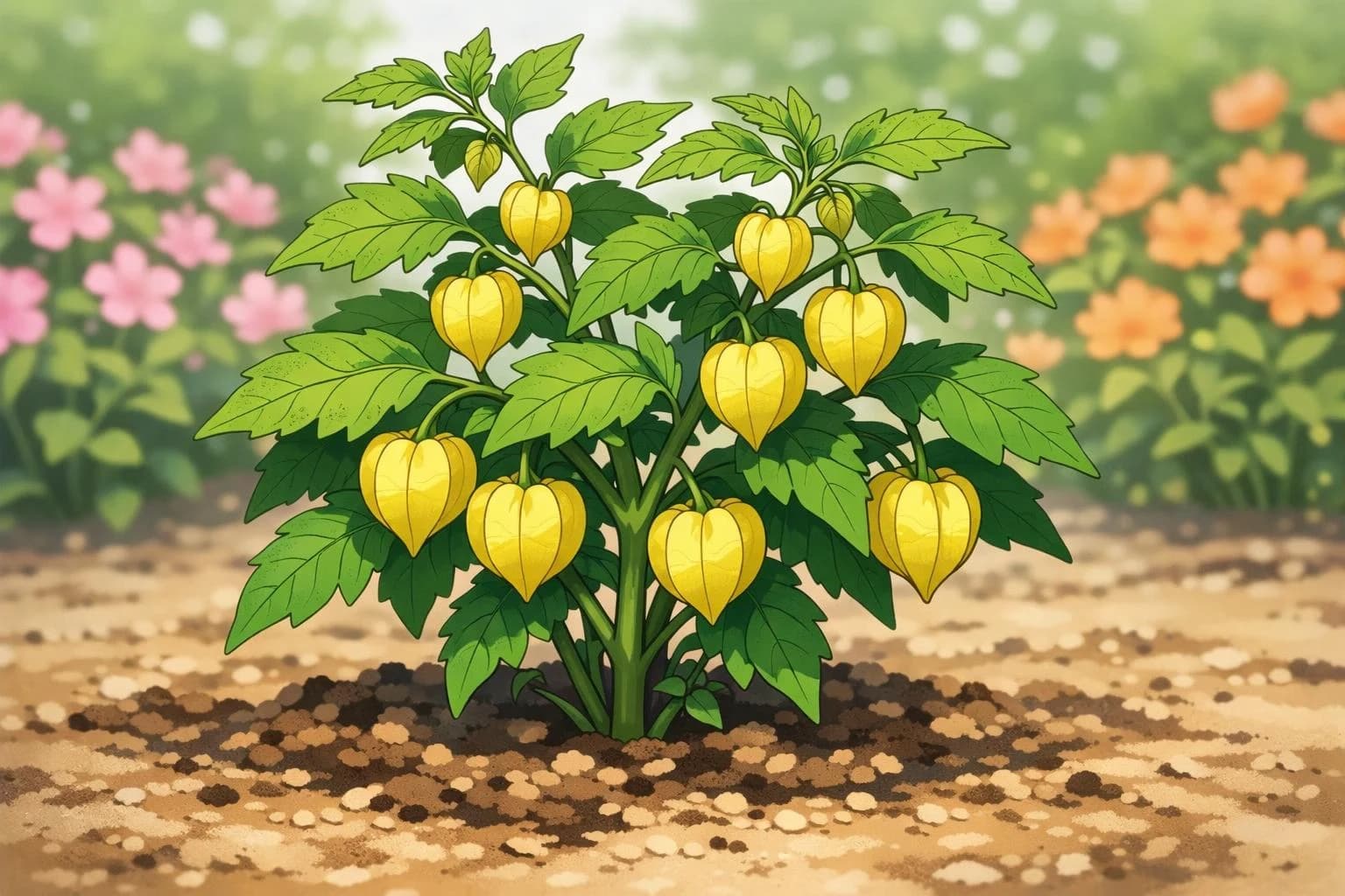 Ground Cherry illustration