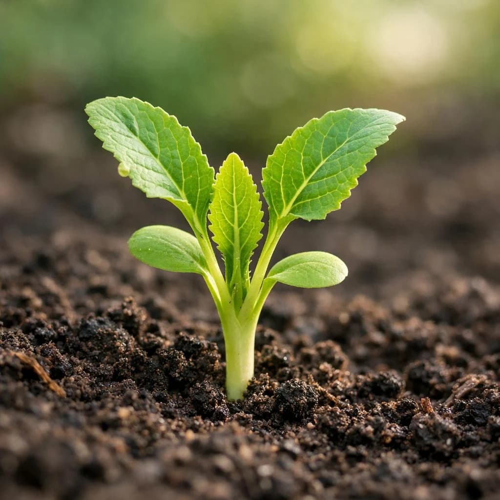 Horseradish seedling