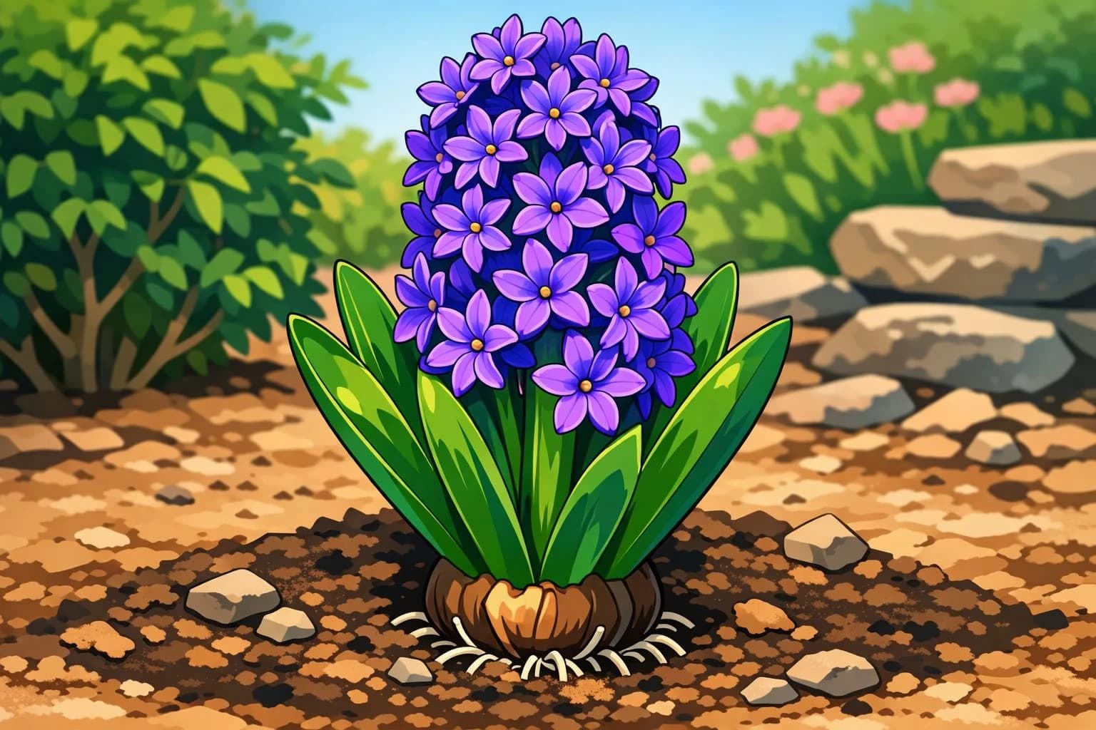 Hyacinth illustration