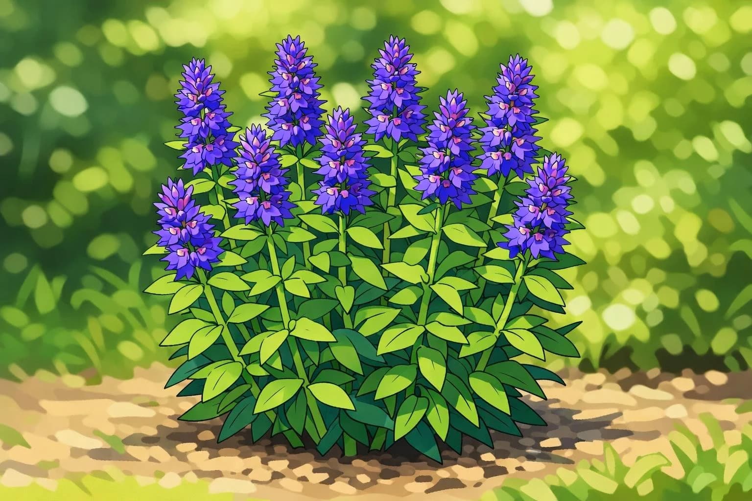 Hyssop illustration