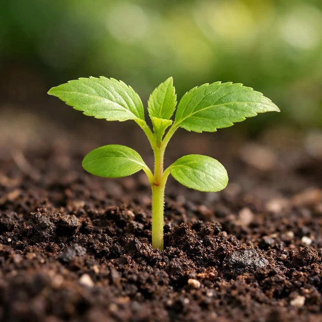 Impatiens seedling