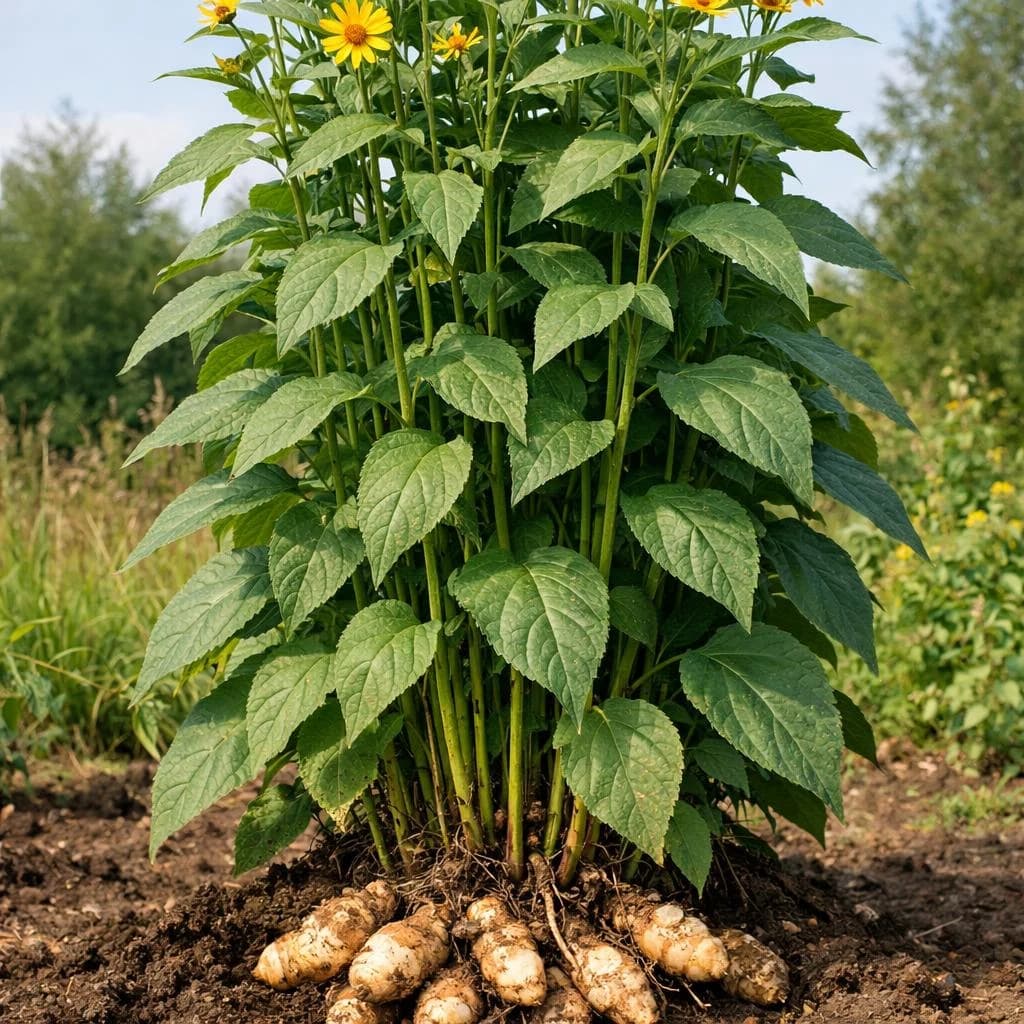 Jerusalem Artichoke mature