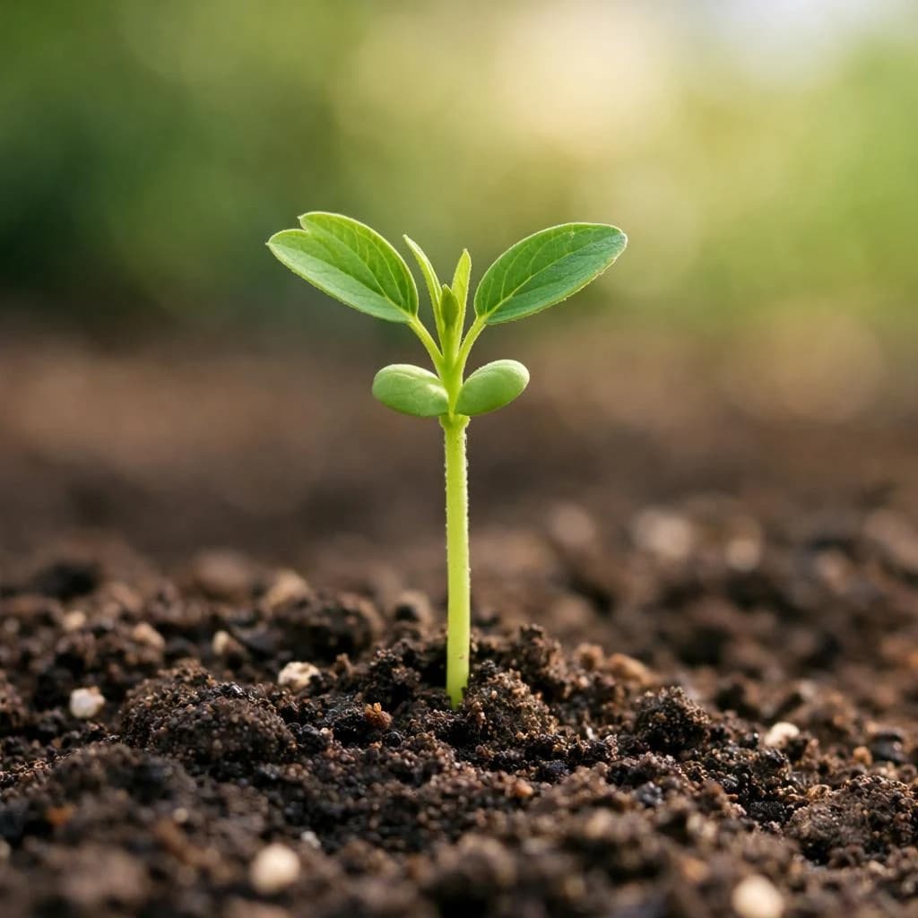 Lentil seedling