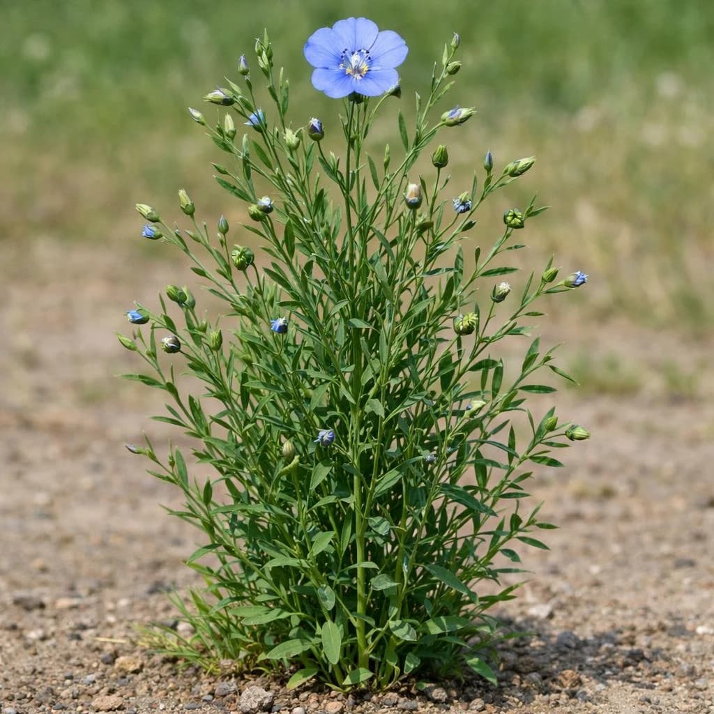 Linum mature