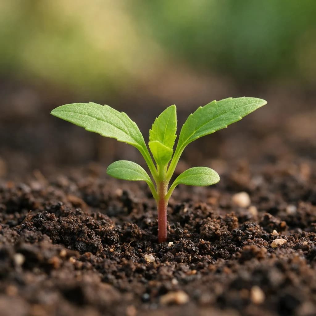 Lobelia seedling