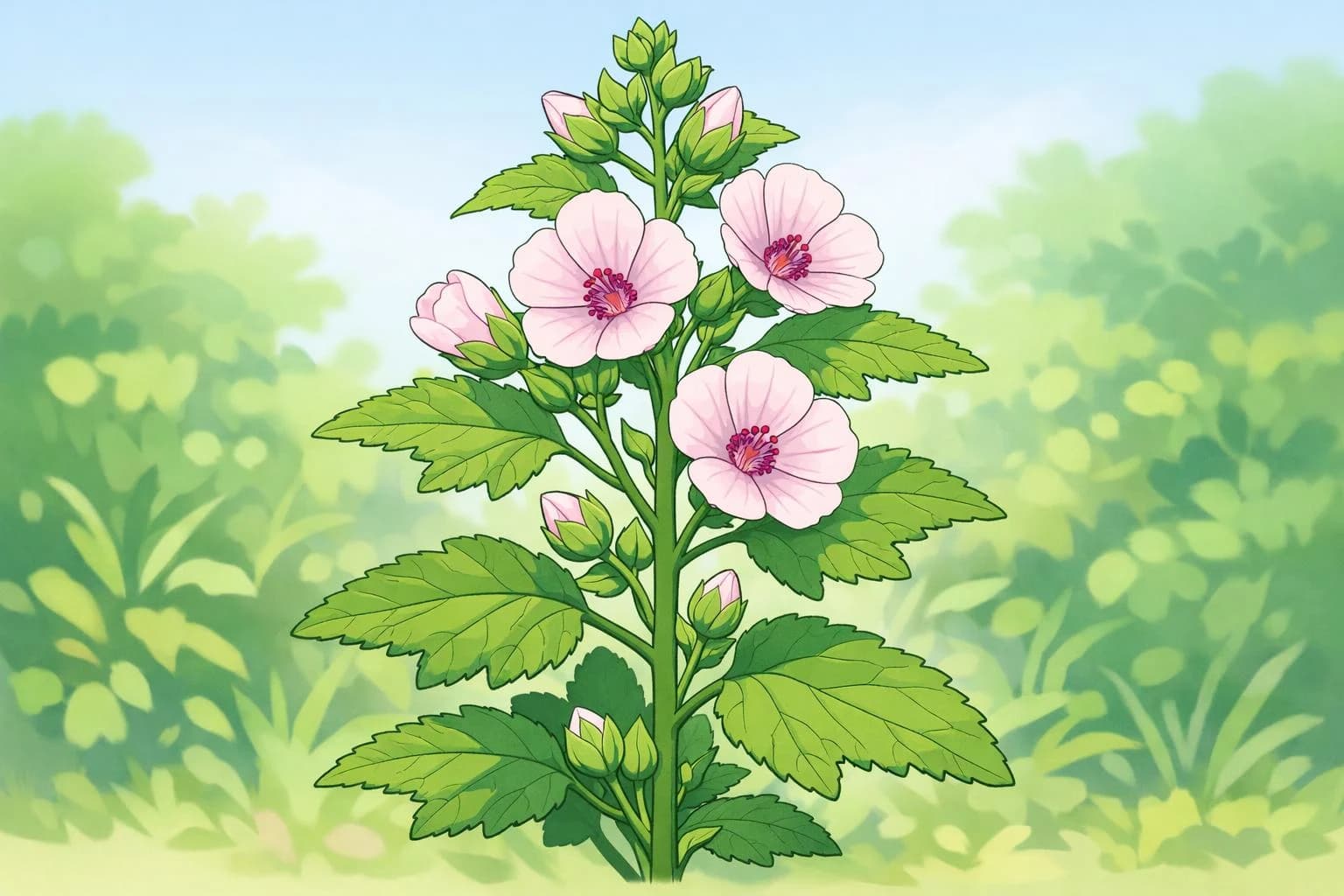 Marshmallow illustration