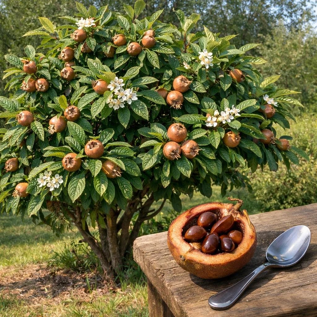 Medlar seeds