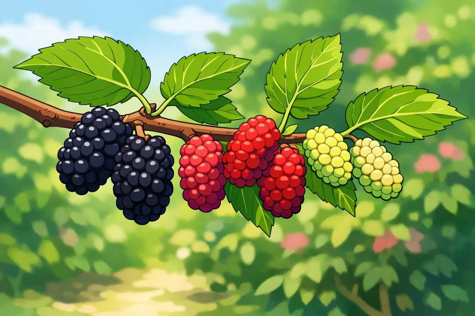 Mulberry illustration