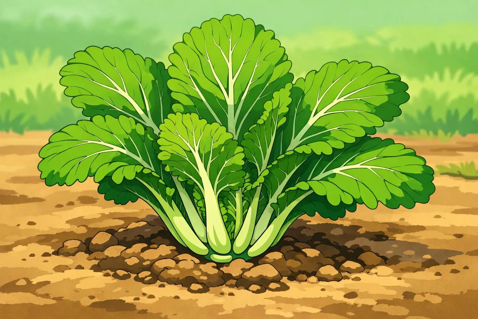 Mustard Greens illustration