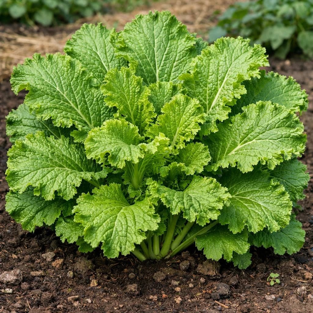 Mustard Greens mature
