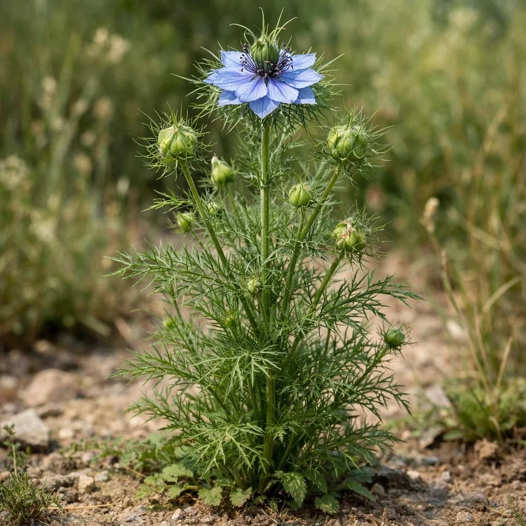 Nigella mature