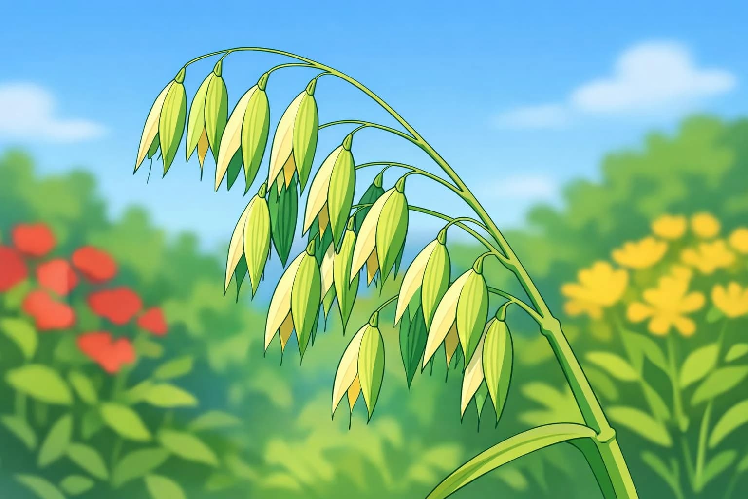 Oats illustration