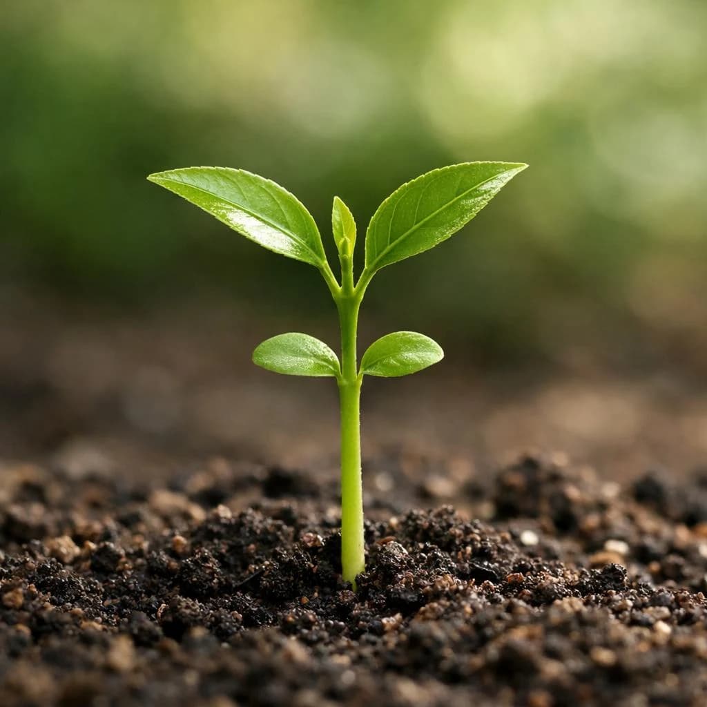 Orange seedling