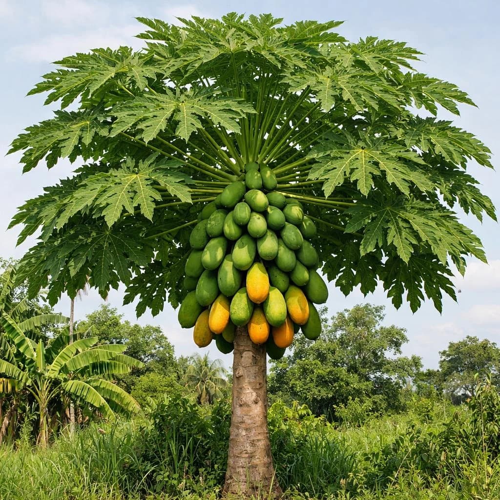 Papaya mature