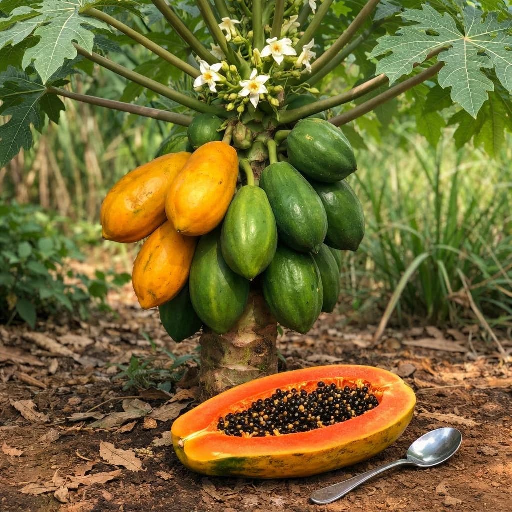 Papaya seeds