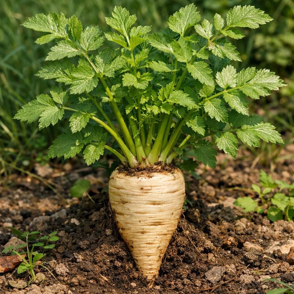Parsnip mature