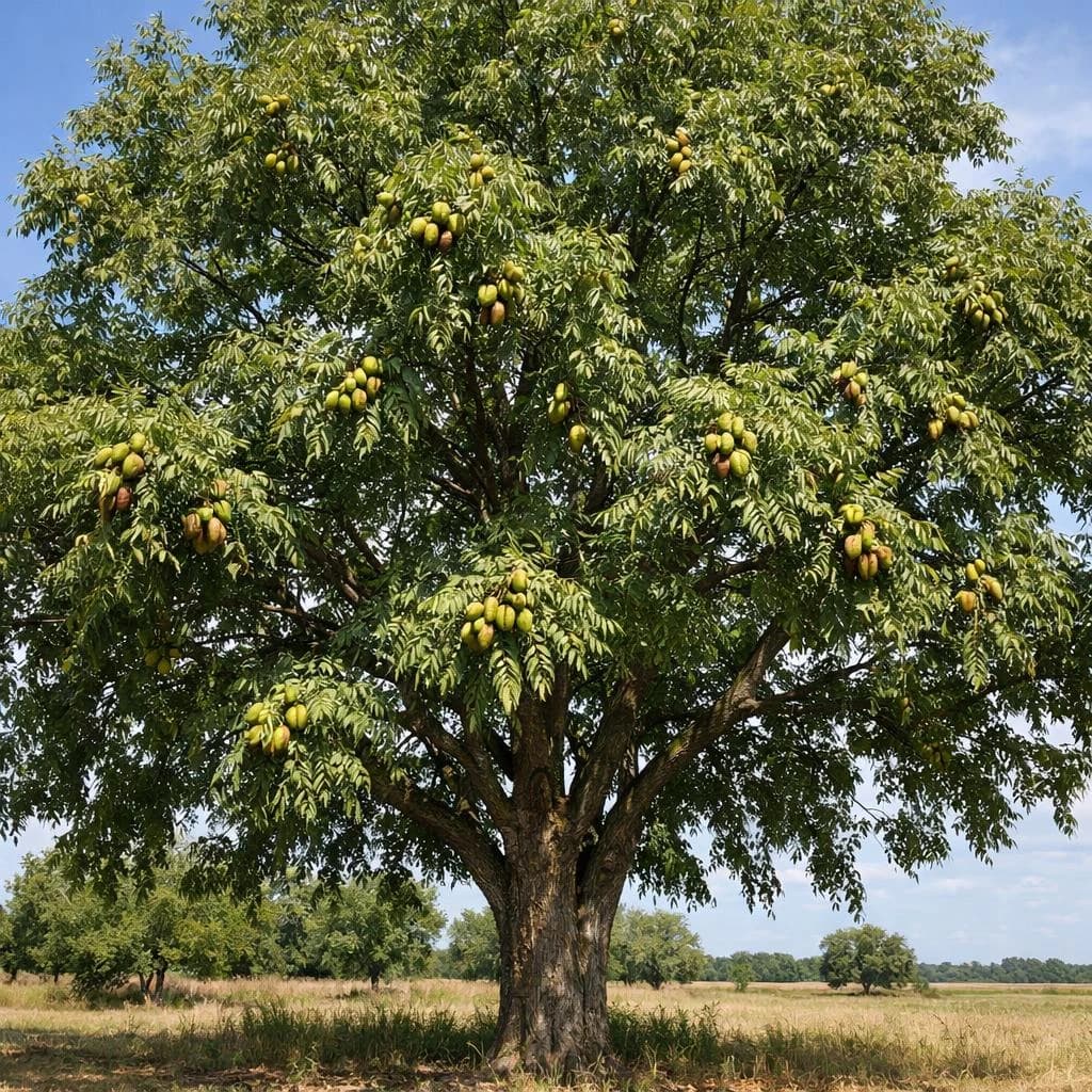 Pecan mature