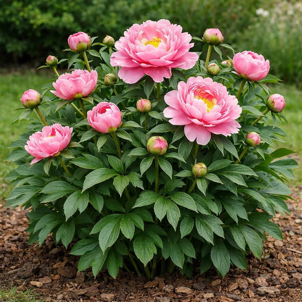 Peony mature