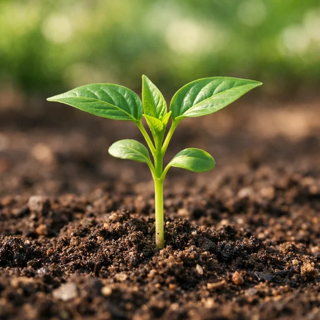 Pepper seedling