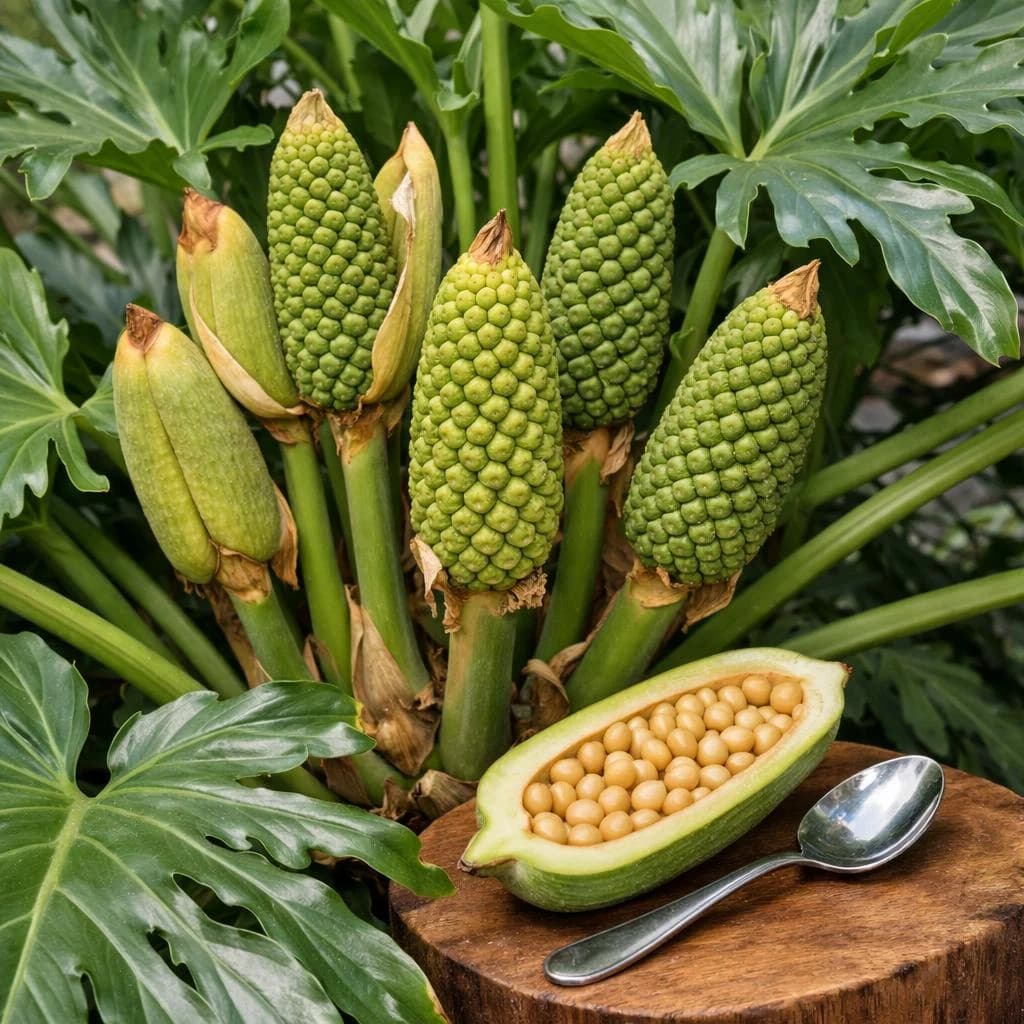 Philodendron seeds