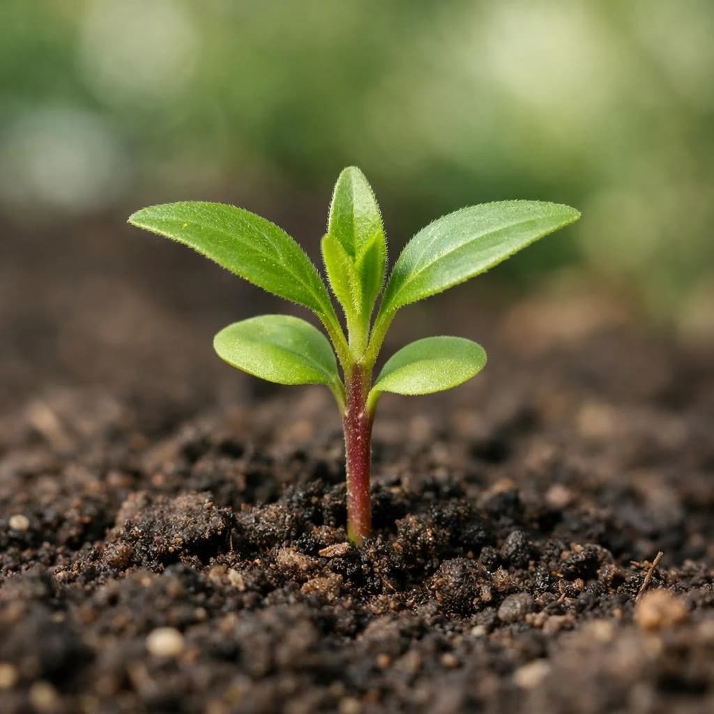 Phlox seedling