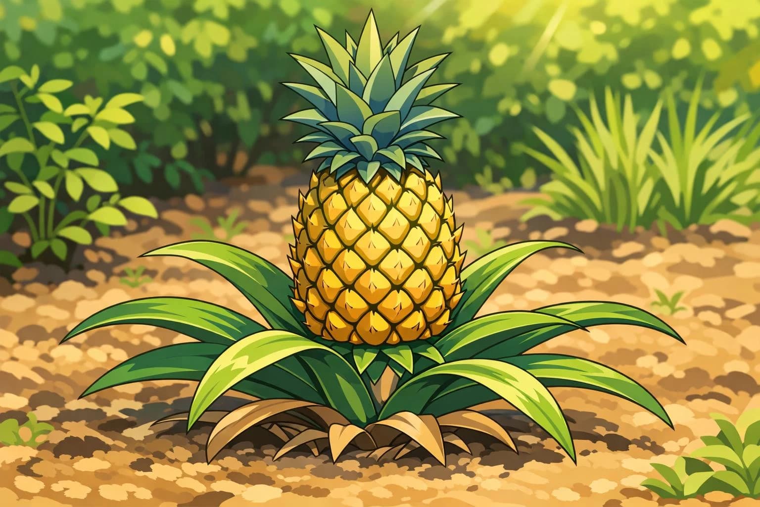 Pineapple illustration